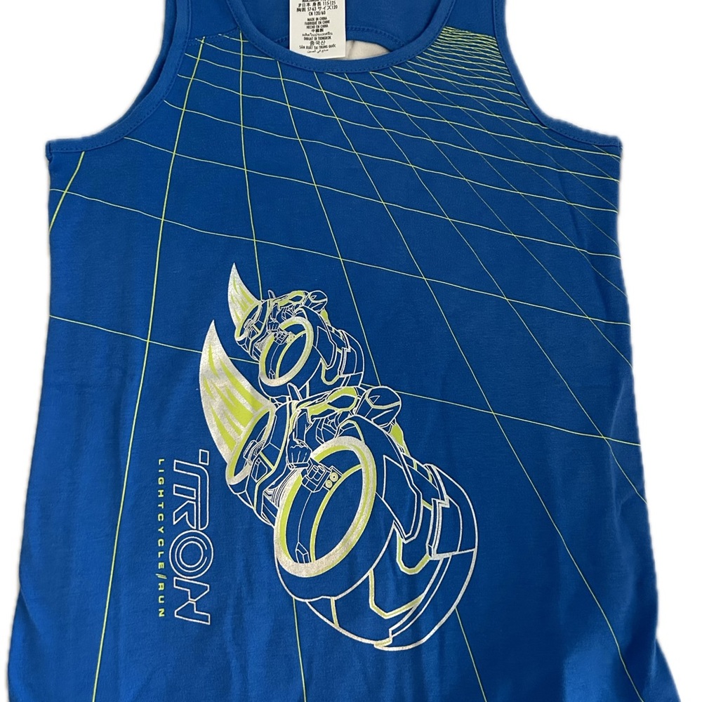 Disney Parks TRON girls tank top. NWT